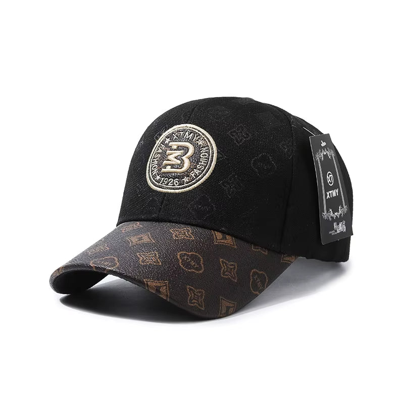 Summer High Quality Fashion Cotton Breathable Baseball Hat Snapback Letter Embroidery Face-Slimming Outdoor Cap for Women/Men