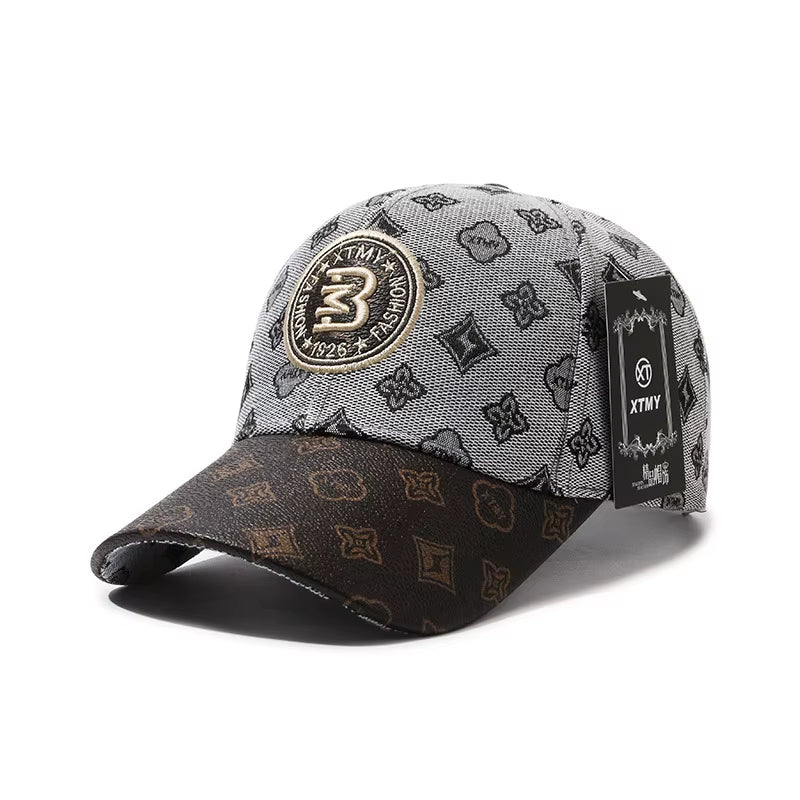 Summer High Quality Fashion Cotton Breathable Baseball Hat Snapback Letter Embroidery Face-Slimming Outdoor Cap for Women/Men