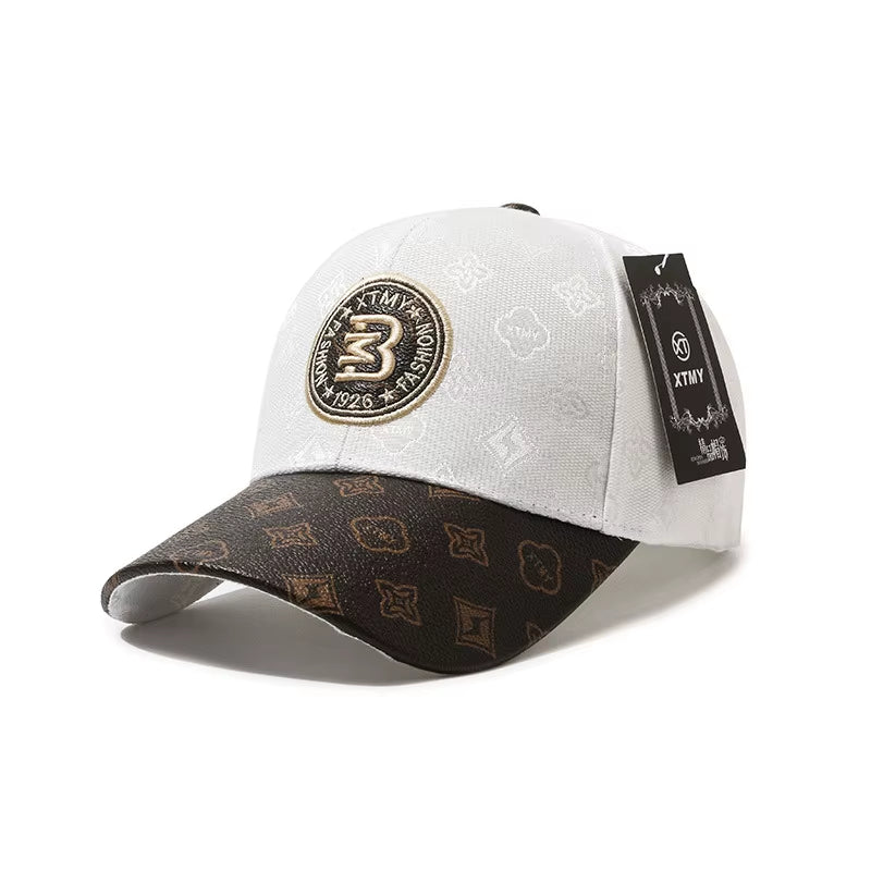 Summer High Quality Fashion Cotton Breathable Baseball Hat Snapback Letter Embroidery Face-Slimming Outdoor Cap for Women/Men