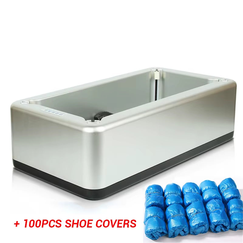 Automatic Shoes Cover Machine Household Stepping Disposable Booties Maker Shoe Film Machine Smart Shoe Cover Dispenser Corona