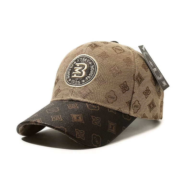 Summer High Quality Fashion Cotton Breathable Baseball Hat Snapback Letter Embroidery Face-Slimming Outdoor Cap for Women/Men