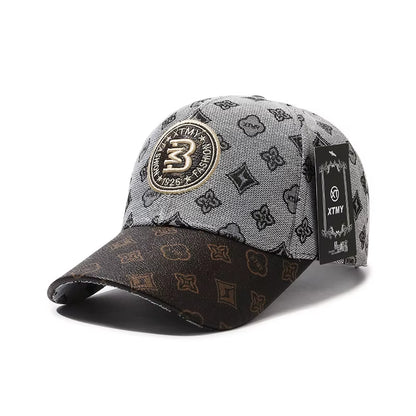 Summer High Quality Fashion Cotton Breathable Baseball Hat Snapback Letter Embroidery Face-Slimming Outdoor Cap for Women/Men